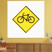 Fahrradfahrer Leinwanddruck (Insitu (Wohnzimmer))