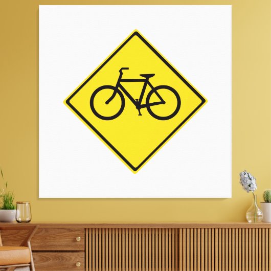 Fahrradfahrer Leinwanddruck (Insitu (Wohnzimmer))