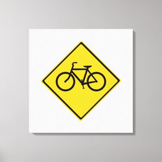 Fahrradfahrer Leinwanddruck (Vorderseite)