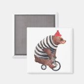 Fahrradfahrer Magnet (Vorderseite/Rückseite)