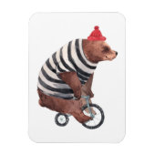 Fahrradfahrer Magnet (Vertikal)