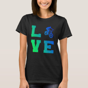 Fahrradfahrer Männer Frauen radeln T-Shirt