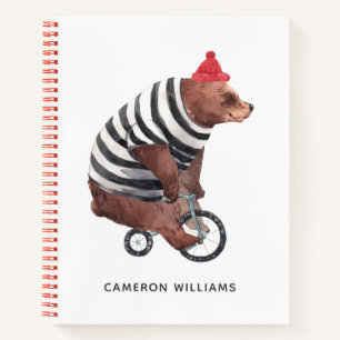 Fahrradfahrer   Name hinzufügen Notizblock