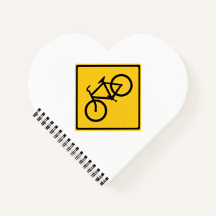 Fahrradfahrer Notizblock