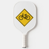 Fahrradfahrer Pickleball Schläger (Rückseite)