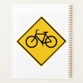 Fahrradfahrer Planer (Rückseite)