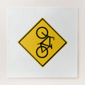 Fahrradfahrer Puzzle (Horizontal)