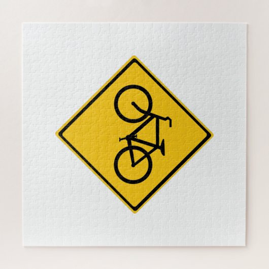 Fahrradfahrer Puzzle (Horizontal)