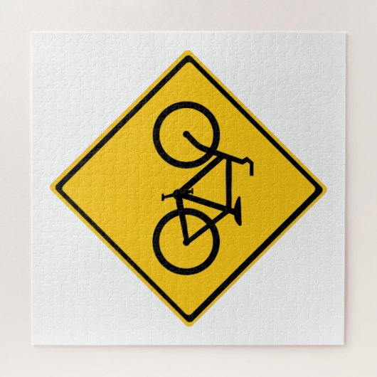 Fahrradfahrer Puzzle (Horizontal)