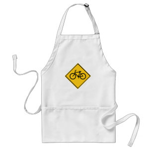 Fahrradfahrer Schürze