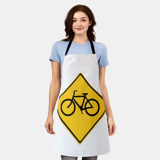 Fahrradfahrer Schürze (Getragen)