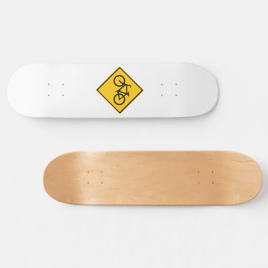 Fahrradfahrer Skateboard (Horizontal)