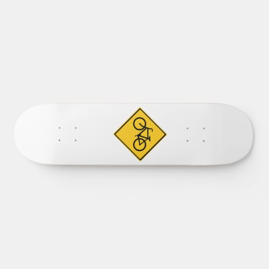 Fahrradfahrer Skateboard (Horizontal)