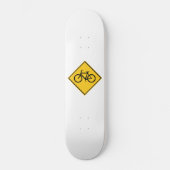 Fahrradfahrer Skateboard (Vorderseite)