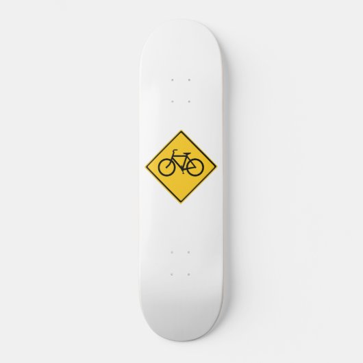 Fahrradfahrer Skateboard (Vorderseite)