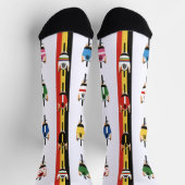 Fahrradfahrer Socken (Oben)
