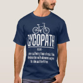 Fahrradfahrer T-Shirt (Vorderseite)