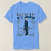 Fahrradfahrer T-Shirt (Design vorne)