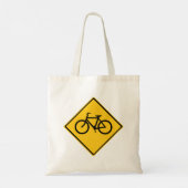 Fahrradfahrer Tragetasche (Rückseite)