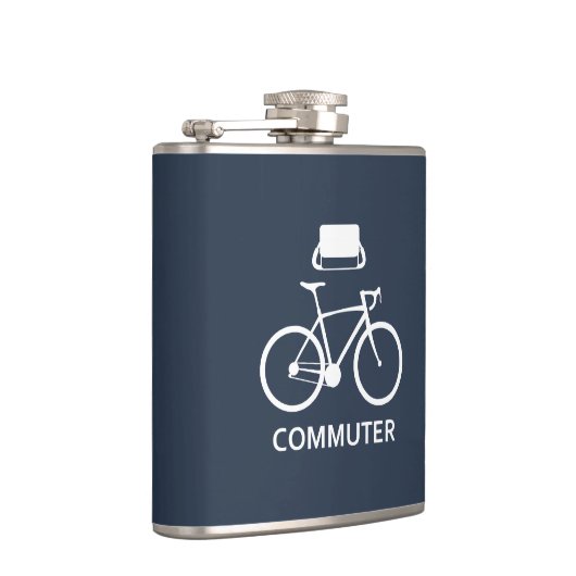 Fahrradfahrerflasche Flachmann (Rechts)