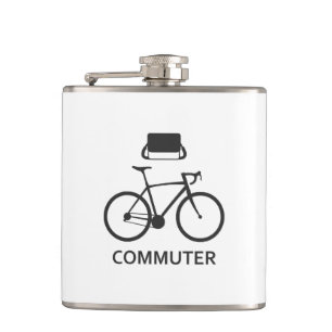 Fahrradfahrerflasche Flachmann