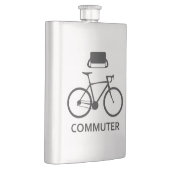 Fahrradfahrerflasche Flachmann (Rechts)