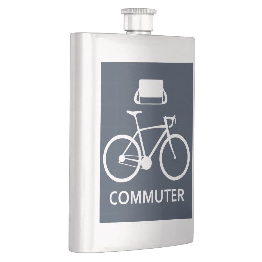 Fahrradfahrerflasche Flachmann (Rechts)