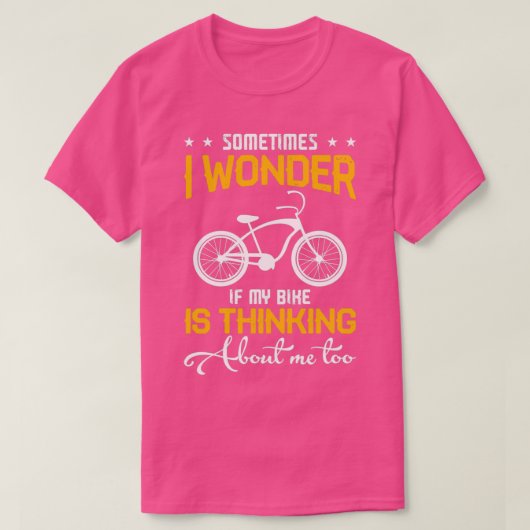 Fahrradfreund mit lustigen Radfahrern T-Shirt (Design vorne)