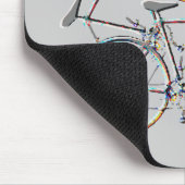 Fahrradgedanken Mousepad (Ecke)