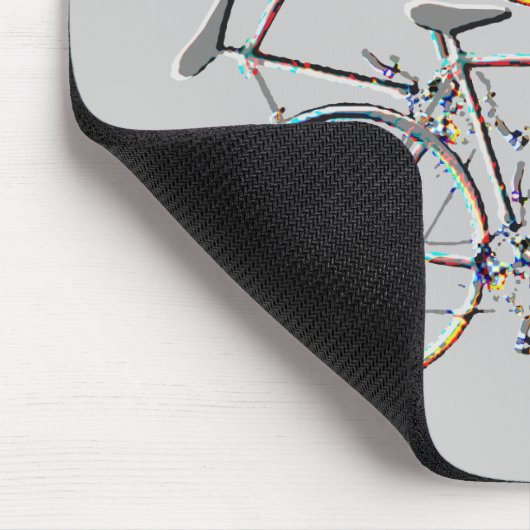 Fahrradgedanken Mousepad (Ecke)