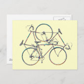 Fahrradgedanken Postkarte (Vorne/Hinten)