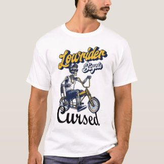 Fahrradgefahrener T - Shirt - Retro Streetwear
