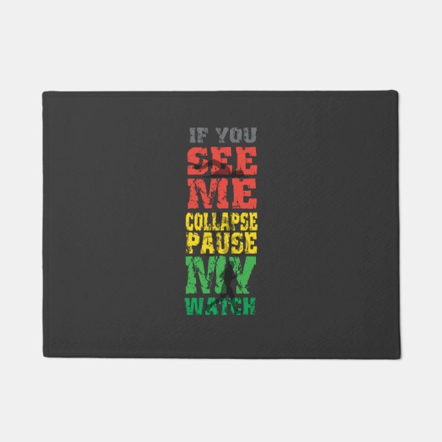 Fahrradgeschenk Fußmatte (Vorderseite)