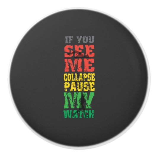 Fahrradgeschenk Keramikknauf (Vorderseite)