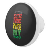 Fahrradgeschenk Keramikknauf (Rechts)