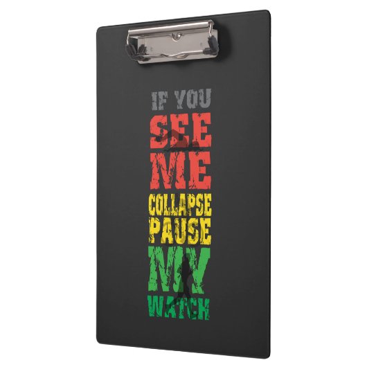 Fahrradgeschenk Klemmbrett (Links)