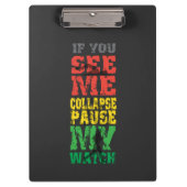 Fahrradgeschenk Klemmbrett (Vorderseite)