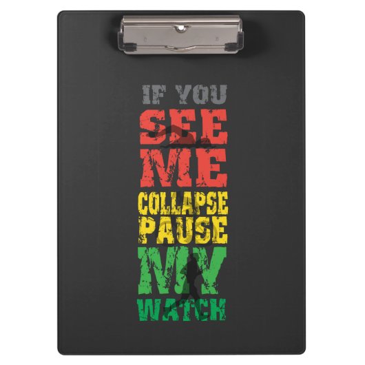 Fahrradgeschenk Klemmbrett (Vorderseite)