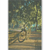 Fahrradgeschenke Aufkleber (Vorderseite)