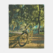 Fahrradgeschenke Fleecedecke (Vorderseite)