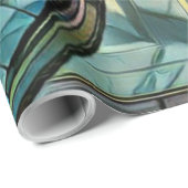 Fahrradgeschenke für Papa Geschenkpapier (Rolleneckpunkt)