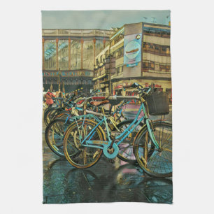 Fahrradgeschenke für Papa Geschirrtuch