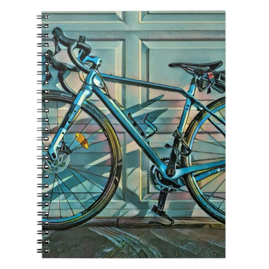 Fahrradgeschenke für Papa Notizblock (Vorderseite)