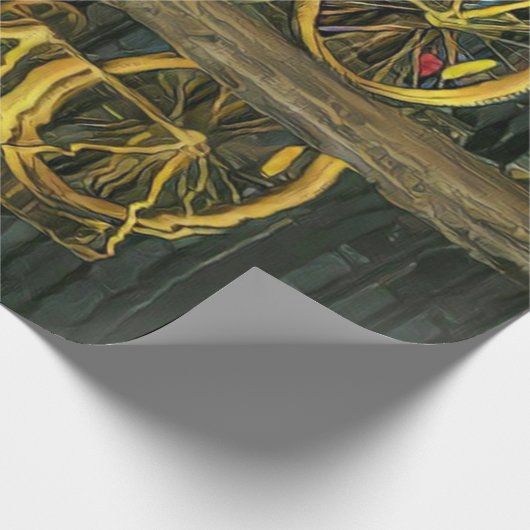 Fahrradgeschenke Geschenkpapier (Ecke)