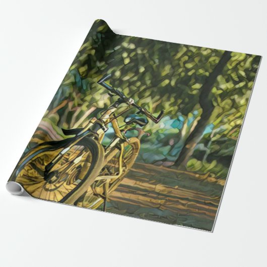 Fahrradgeschenke Geschenkpapier (Ungerollt)