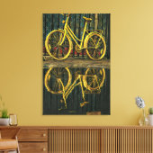 Fahrradgeschenke Leinwanddruck (Insitu (Wohnzimmer))