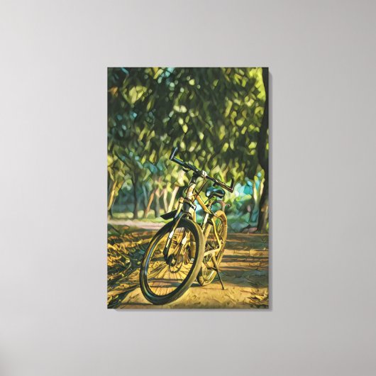 Fahrradgeschenke Leinwanddruck (Vorderseite)