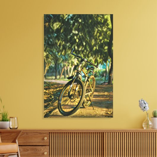 Fahrradgeschenke Leinwanddruck (Insitu (Wohnzimmer))