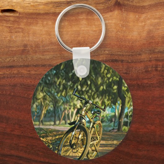Fahrradgeschenke Schlüsselanhänger (Vorderseite)