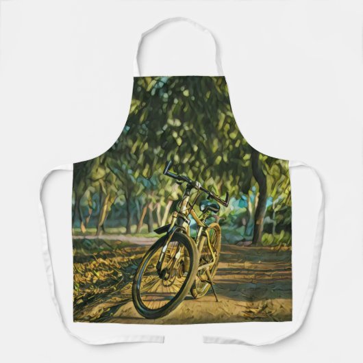 Fahrradgeschenke Schürze (Vorderseite)
